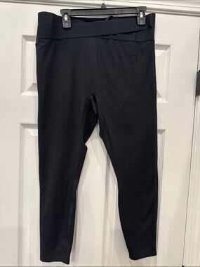 Women's Black Active Leggings - High Waist Performance(21)